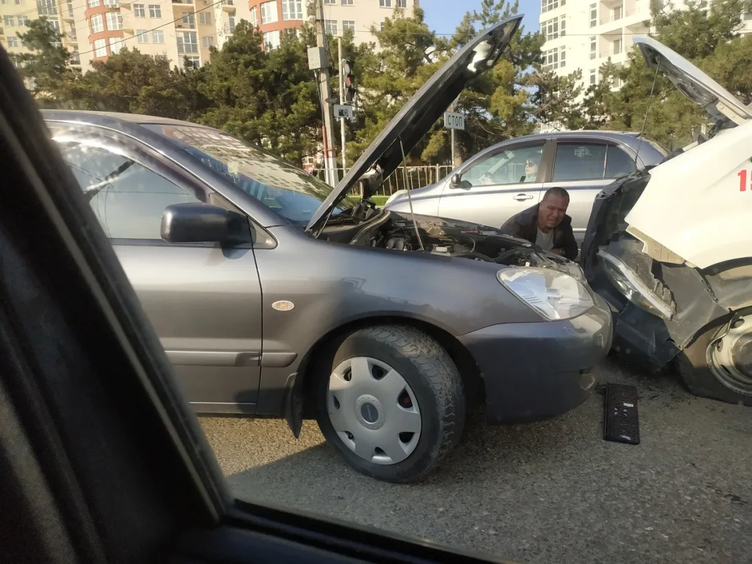 В Севастополе произошла очередная авария с участием скорой помощи