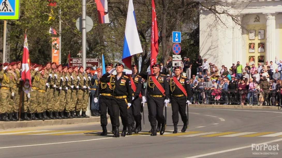 В Севастополе прошла генеральная репетиция парада Победы