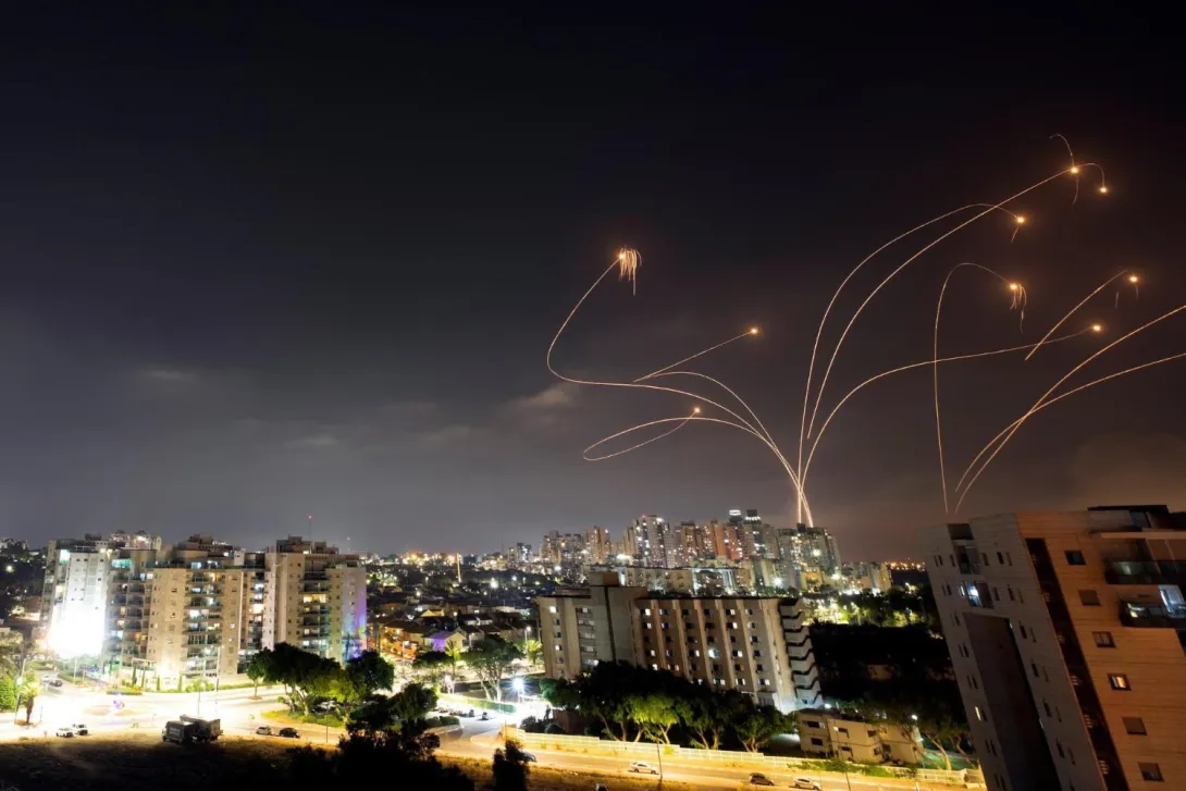 Израиль нанёс ответный удар после ракетного обстрела из сектора Газа