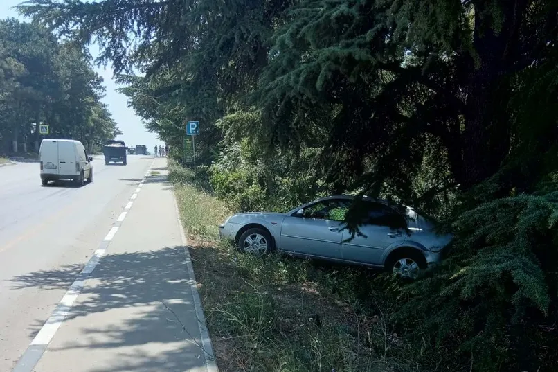 В Севастополе автомобиль ушел «в самоволку» по Сапун-горе