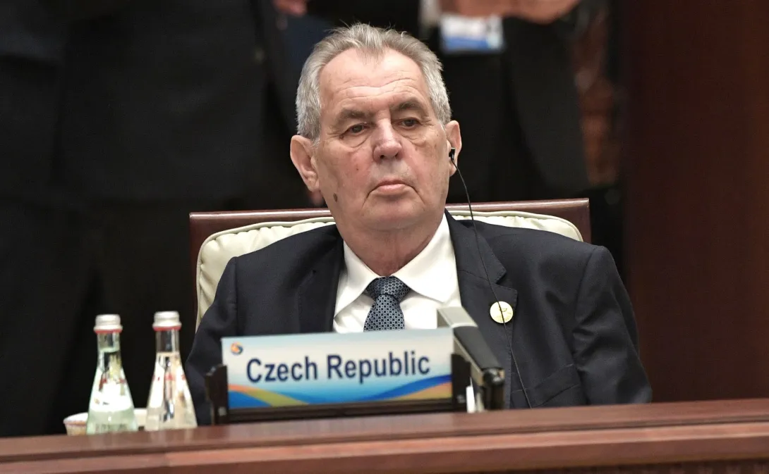 Президент Чехии попал в реанимацию после выборов