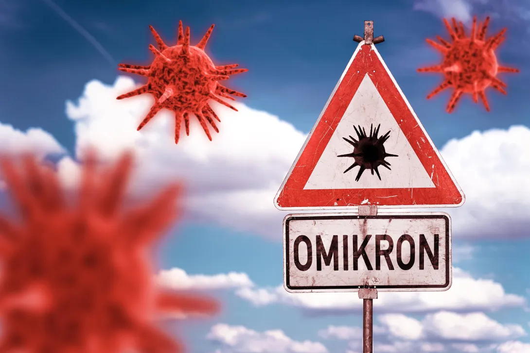 Ученые обнаружили необычные симптомы штамма «омикрон»