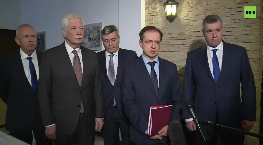 Мединский заявил, что ожидания России от переговоров с Украиной не оправдались