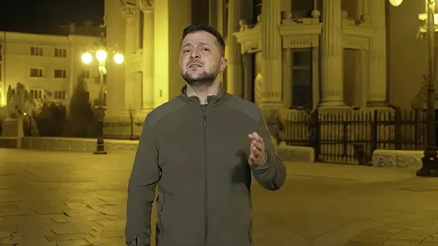 Видеообращение Зеленского "из центра Киева" оказалось фейком