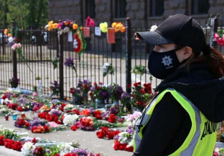В Севастополе почтили память погибших от рук националистов одесситов