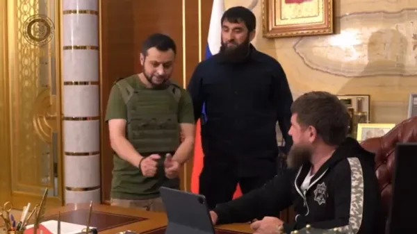 Кадыров опубликовал новую пародию на Зеленского