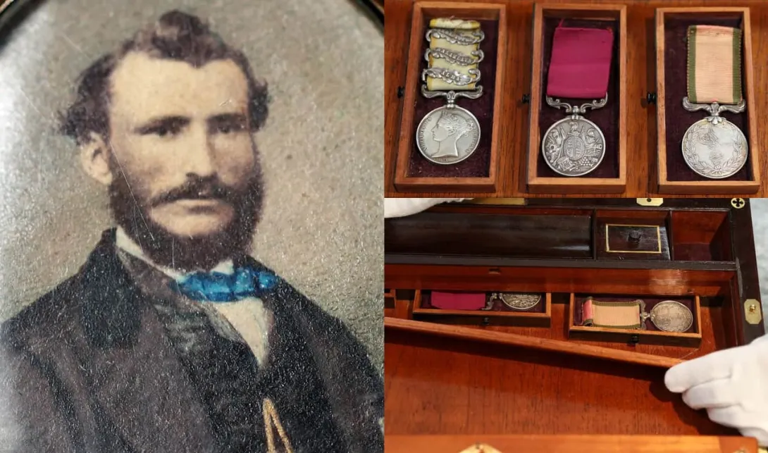 В Британии нашли медали ветерана Крымской войны