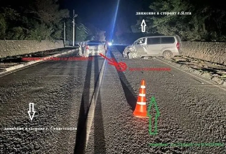 ДТП с шестью пострадавшими остановило движение между Ласпи и Севастополем 