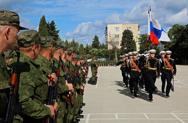 Мобилизованные крымчане приняли военную присягу