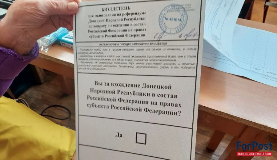 На референдум в Севастополе приходили даже люди с осколочными ранениями