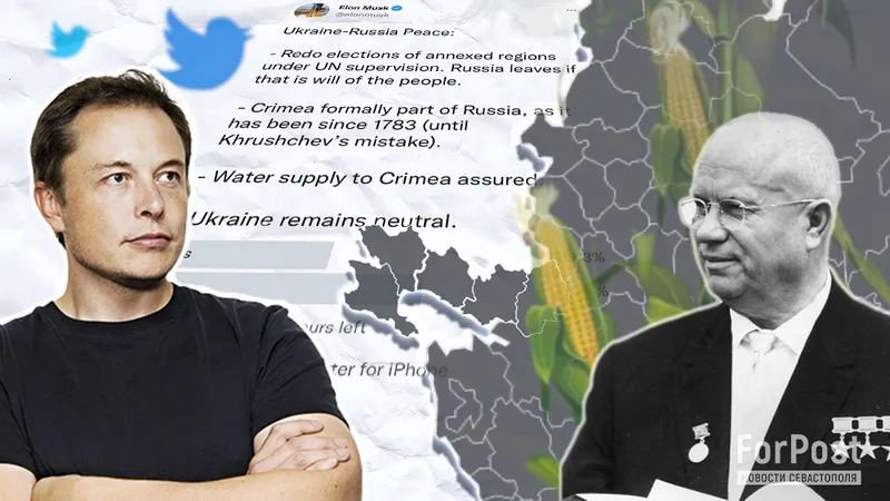 Илон Маск назвал «ошибкой Хрущёва» передачу Крыма Украине