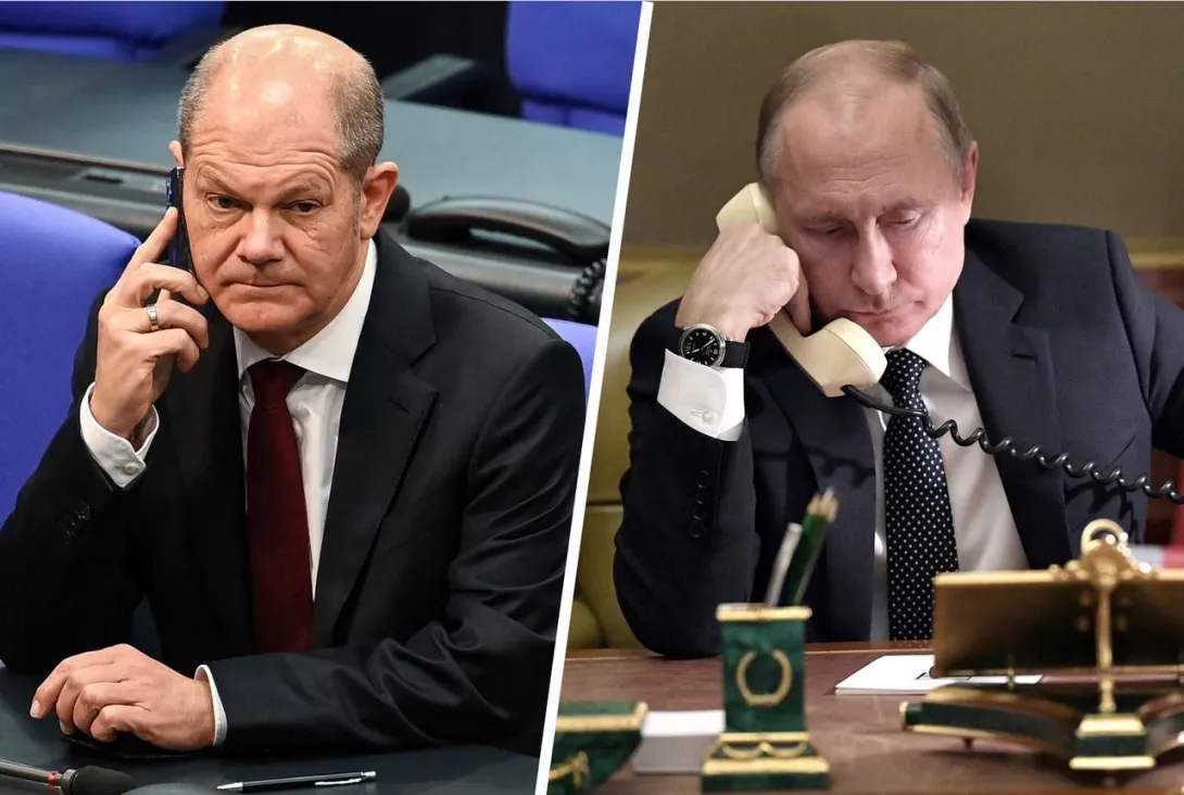 Шольц рассказал о переговорах с Путиным по Украине