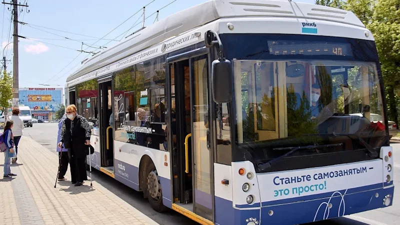 В Крыму обиженный пассажир хотел разделать водителя троллейбуса
