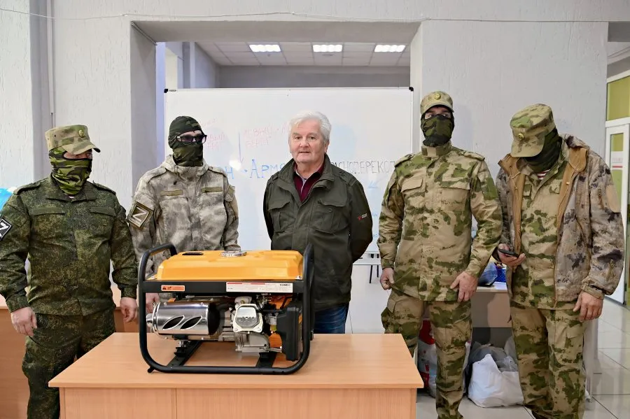 Севастопольцы собирают средства на бензогенераторы для бойцов СВО