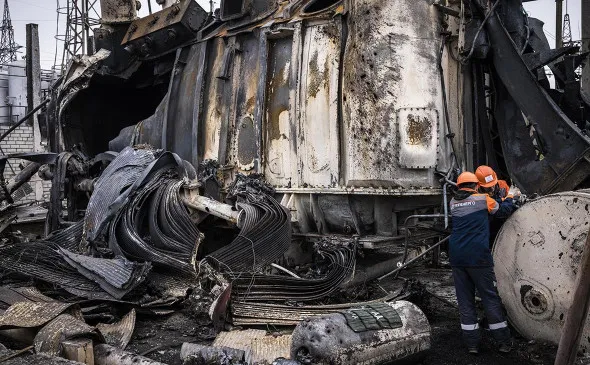 На Украине заявили о повреждении всех крупных ТЭС и ГЭС после ударов
