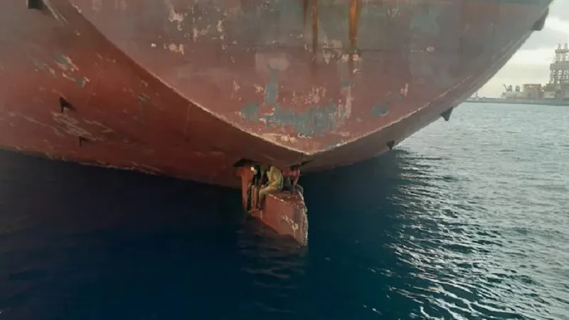 Мечты о Европе: три мигранта провели 11 дней на руле танкера