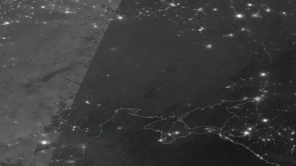 NASA опубликовало спутниковый снимок Украины, оставшейся без света после российских ударов