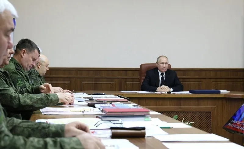 Песков сообщил, когда Путин был в зоне СВО