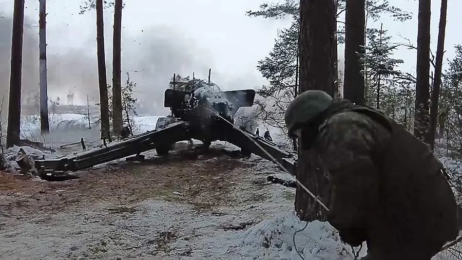 Батарея пушек «Гиацинт-Б» уничтожила скопление техники ВСУ на запорожском направлении