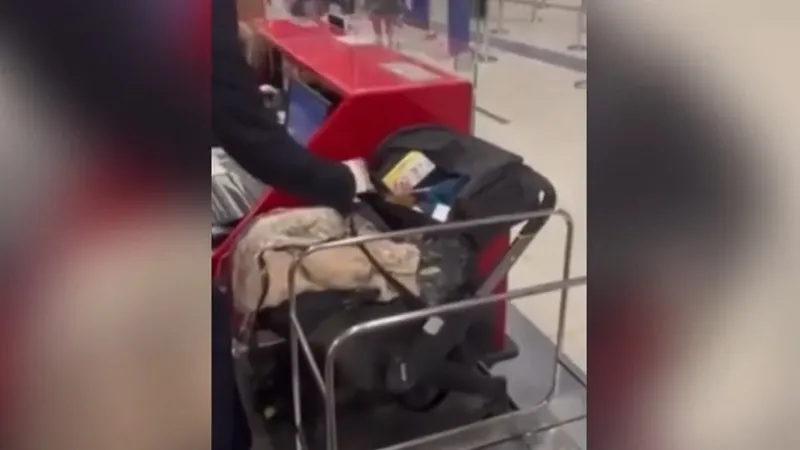 Пара бросила младенца в аэропорту, чтобы успеть на авиарейс