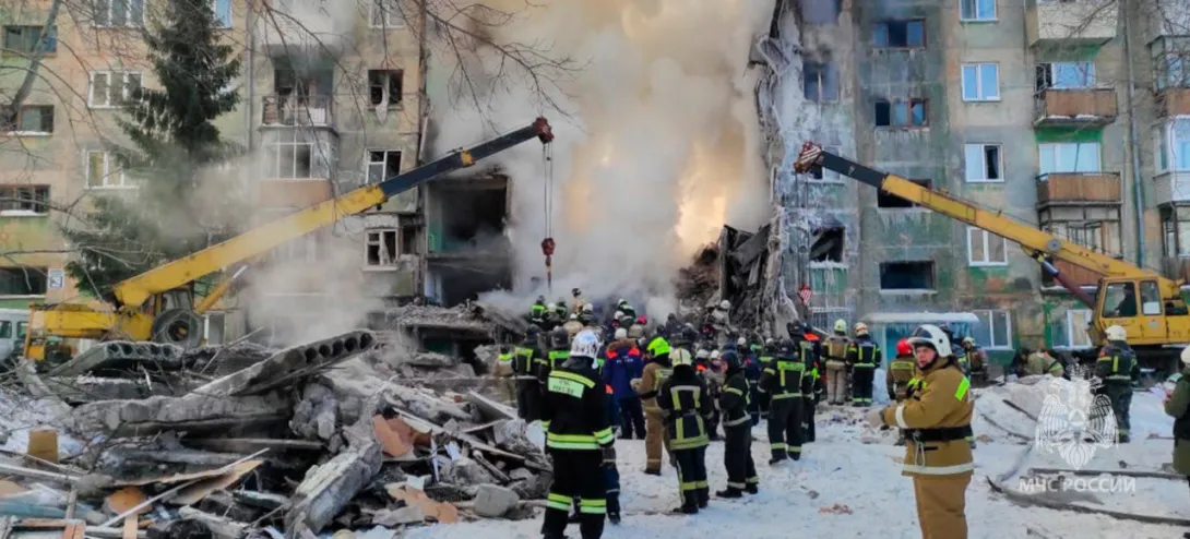 Второй дом за три дня: в Новосибирске взорвалась жилая многоэтажка