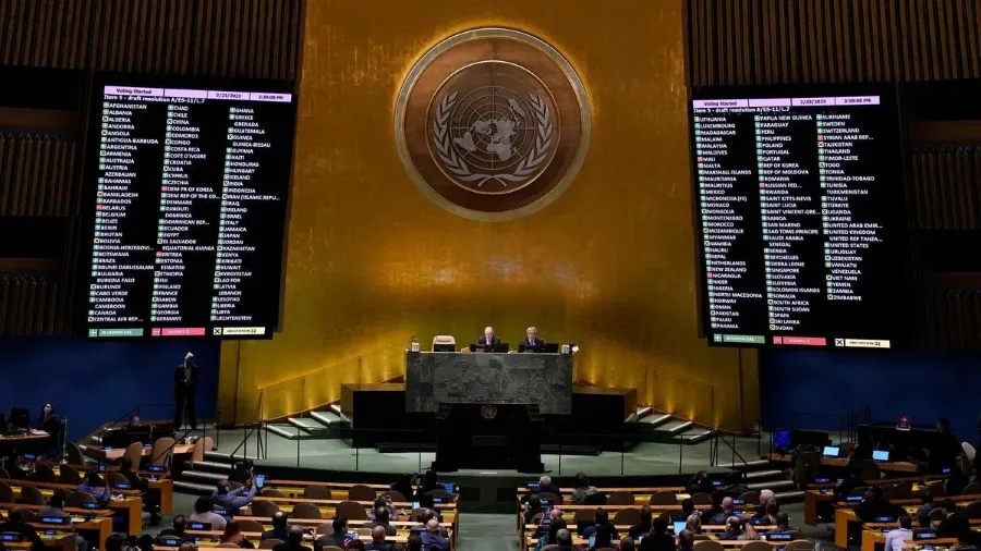 Генассамблея ООН одобрила антироссийскую резолюцию по Украине