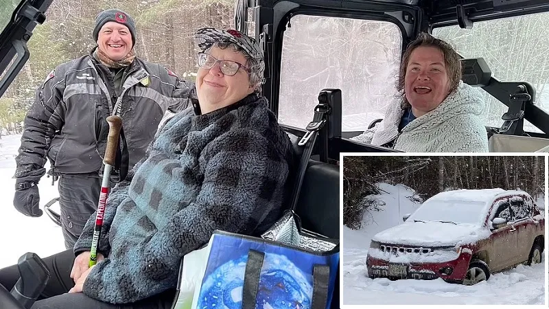 Две женщины пять дней выживали в застрявшей в снегу машине