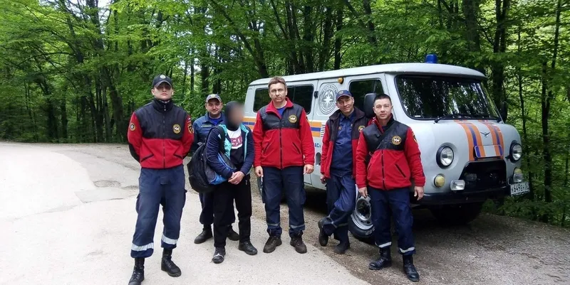 Крымские спасатели нашли туриста из Ялты с другой стороны гор лишь на следующий день