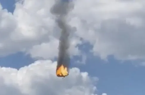 Вертолеты Ми-8 и истребители Су-34 и Су-35 ВКС РФ потерпели крушение в Брянской области