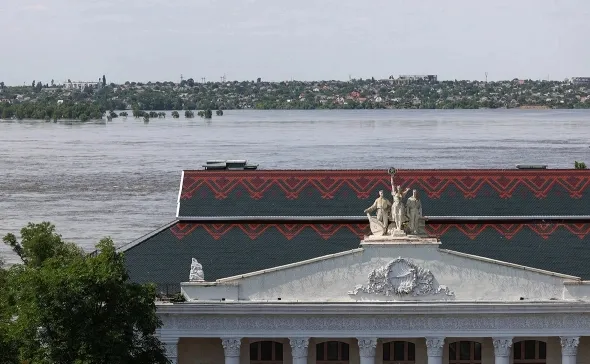 Мэр Новой Каховки Леонтьев: семь человек пропали без вести после разрушения плотины ГЭС
