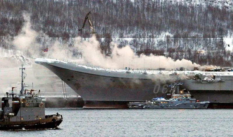 По делу о пожаре на крейсере «Адмирал Кузнецов» вынесен новый приговор