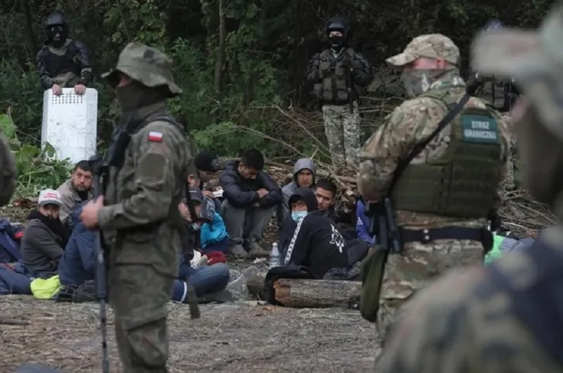 В Польше сообщили об атаке на пограничников со стороны Белоруссии