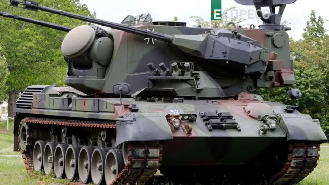 Берлин поставит Киеву ещё 45 зенитных самоходных установок Gepard и системы ПВО IRIS-T