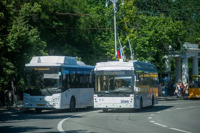 Все троллейбусы в Севастополе выходят на линию с исправным кондиционером