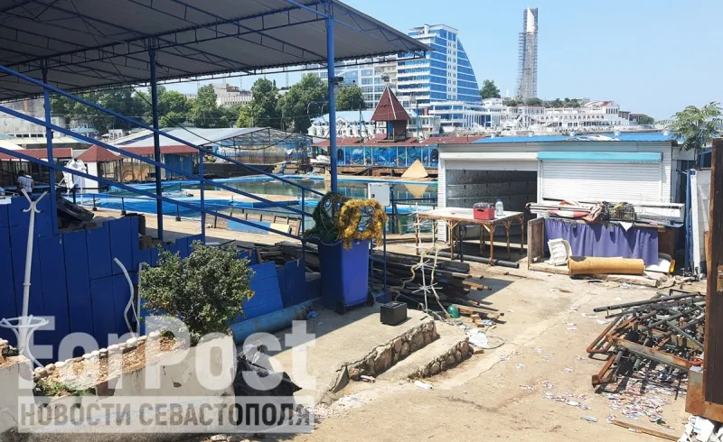 На месте снесенного дельфинария в Артбухте Севастополя будет пляж с купальней 
