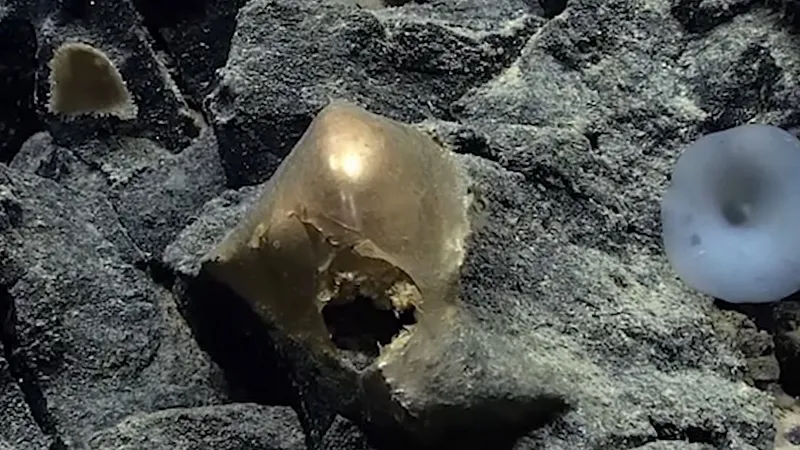 Найденное на дне океана золотое яйцо поставило в тупик учёных