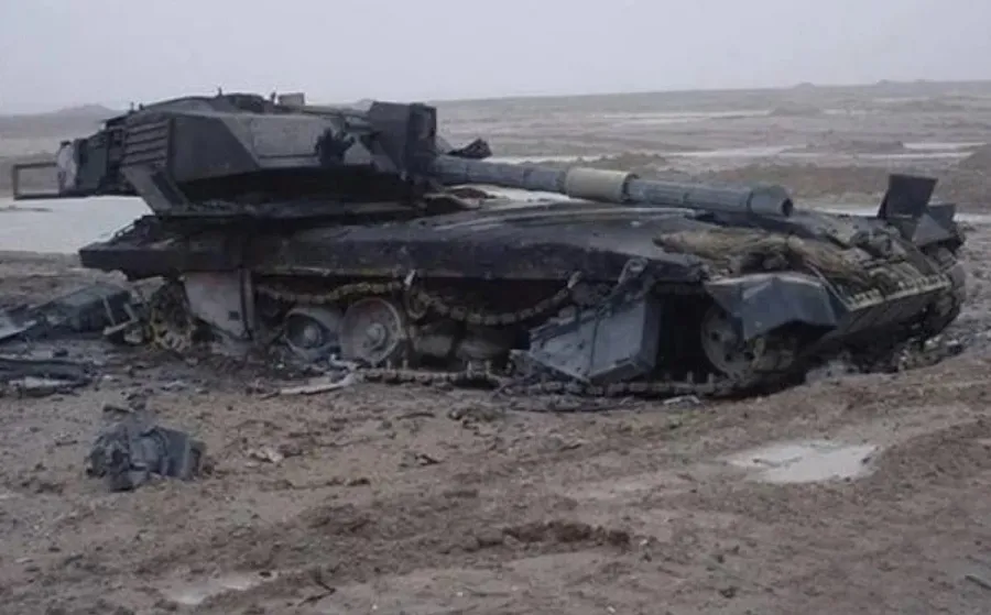 ВС РФ подбили второй танк Challenger 2 в Запорожской области