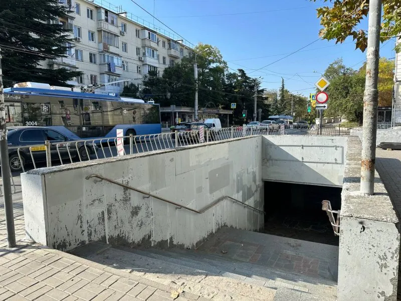 Что войдёт в «золотой» ремонт подземного перехода в Севастополе? 