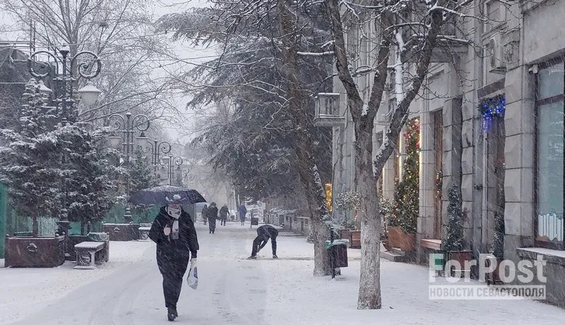 Январь в Крыму завершится холодом и по-прежнему осадками