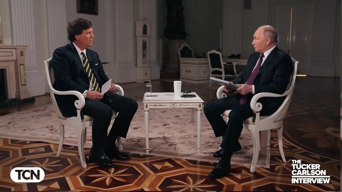 Как в мире отреагировали на интервью Карлсона с Путиным