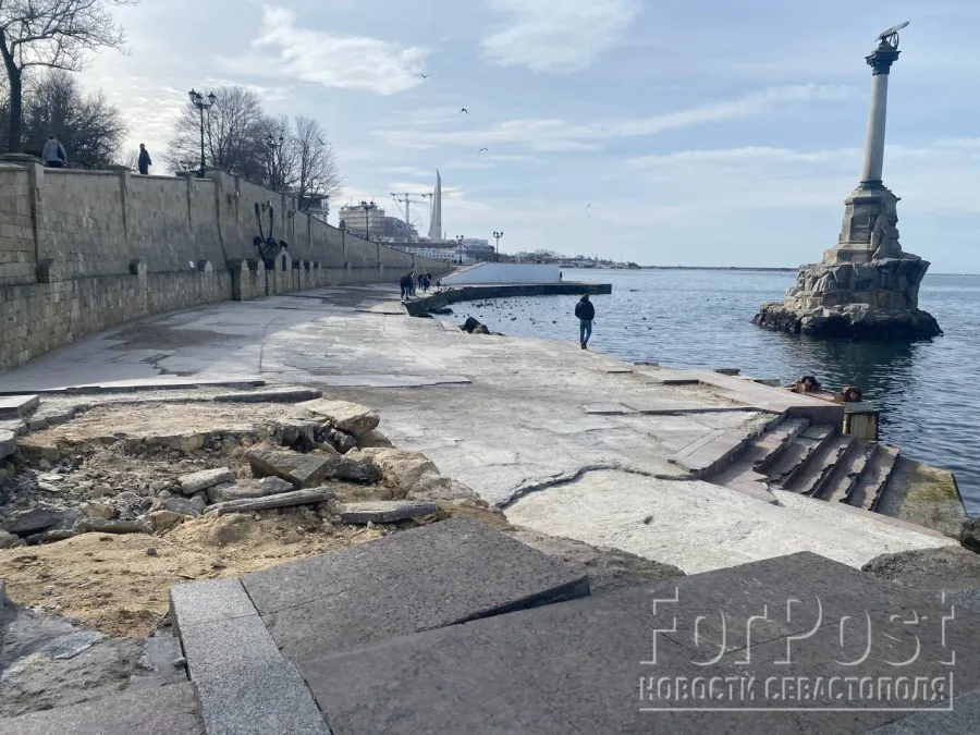 Послание Путина дает Севастополю надежду на ремонт набережной и развитие туризма 