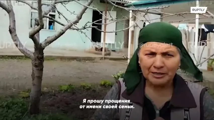 Мать террориста из "Крокуса" попросила прощения у россиян от имени всей семьи