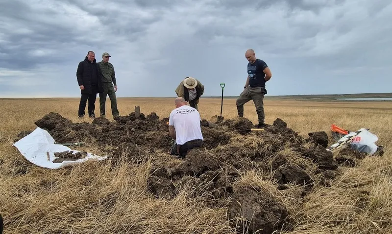 «Вахта Памяти» проходит рядом с Фронтовым водохранилищем. 