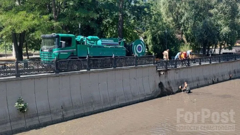 Засуха для симферопольских коммунальщиков пришлась очень кстати.