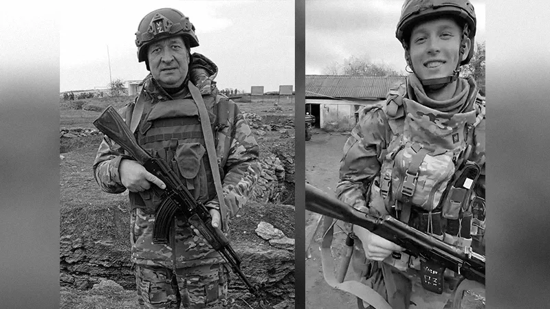 Андрей Музыко (слева) и Андрей Жмак (справа). 