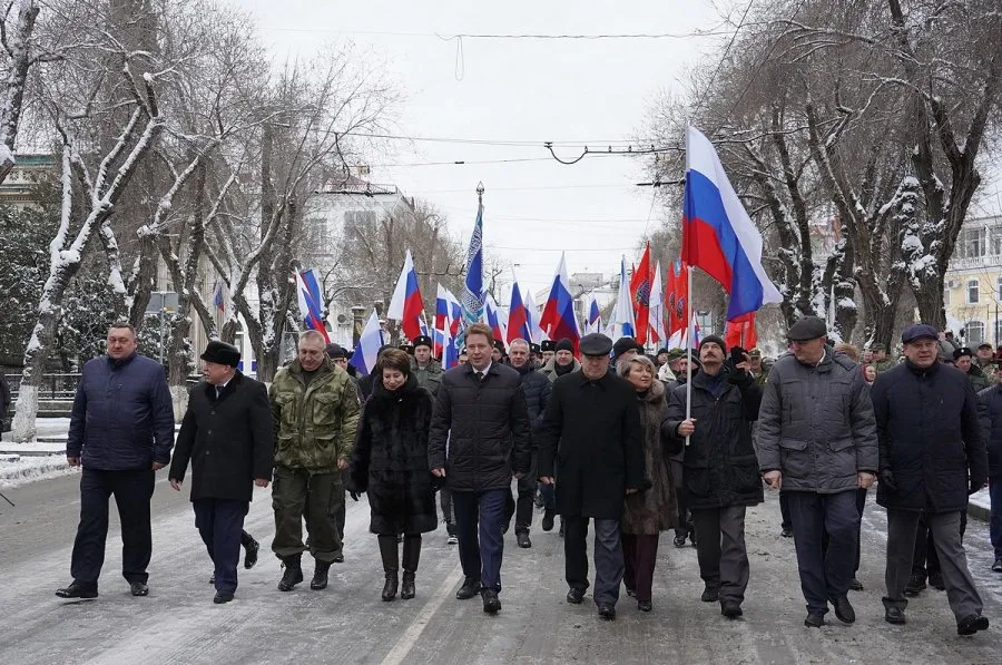 Ополченцы Севастополя отметили пятилетие Русской весны