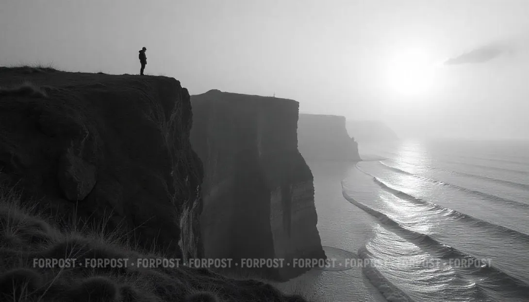 В Севастополе ищут водителя сброшенного с обрыва автомобиля