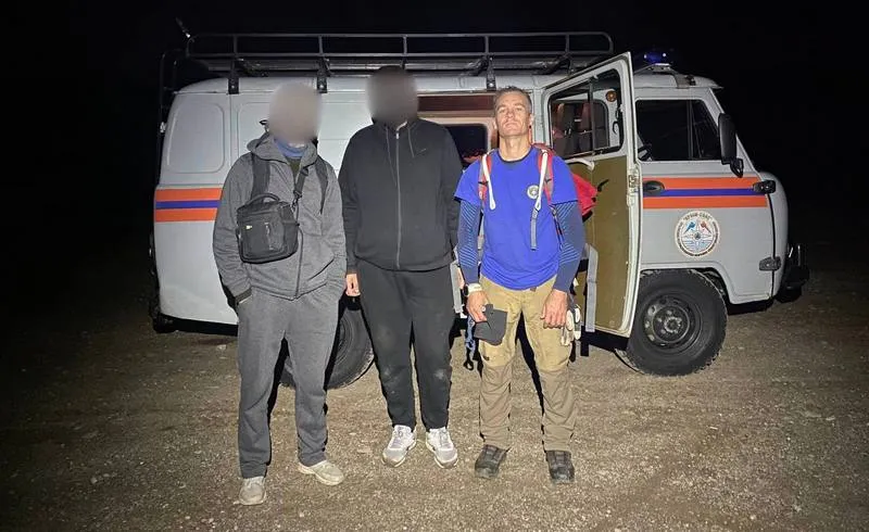 Крымские горы снова продемонстрировали путникам не только свою живописность.