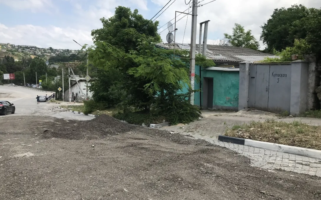 В Севастополе починили спуск Котовского