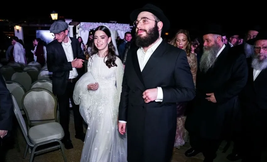 Еврейская свадьба породнила две нерядовые семьи из Севастополя и страны Евросоюза